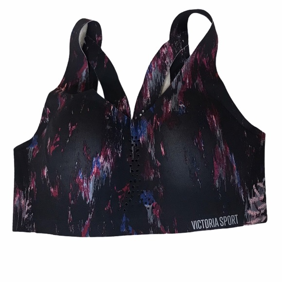 VICTORIA SPORT Bra Padded Cross Strap Sz 32D - Picture 1 of 4